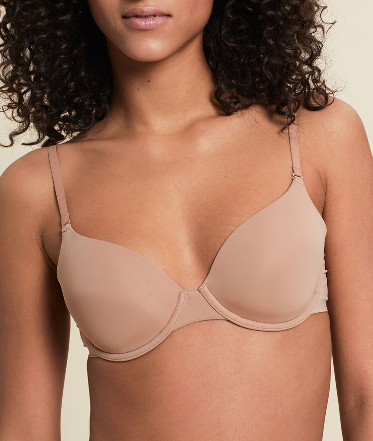 Bh nr. 5 – natürlicher push-up aus mikrofaser dune.